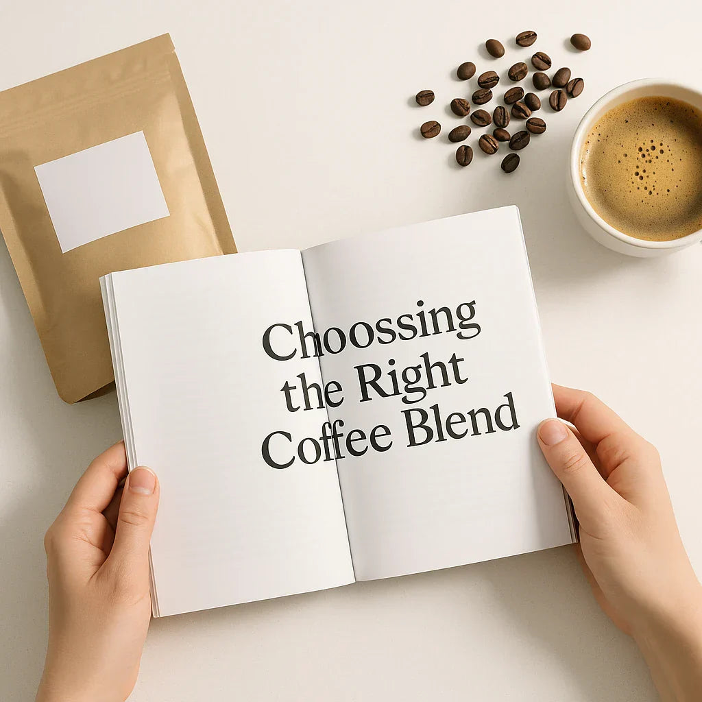 A variety of coffee beans showcasing different blends and flavors.